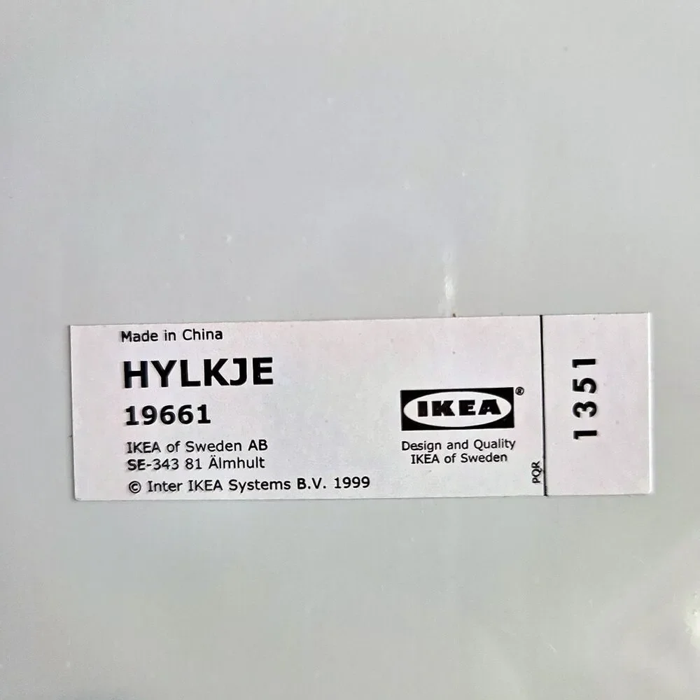 Vintage IKEA HYLKJE Wall Mirror 11.75